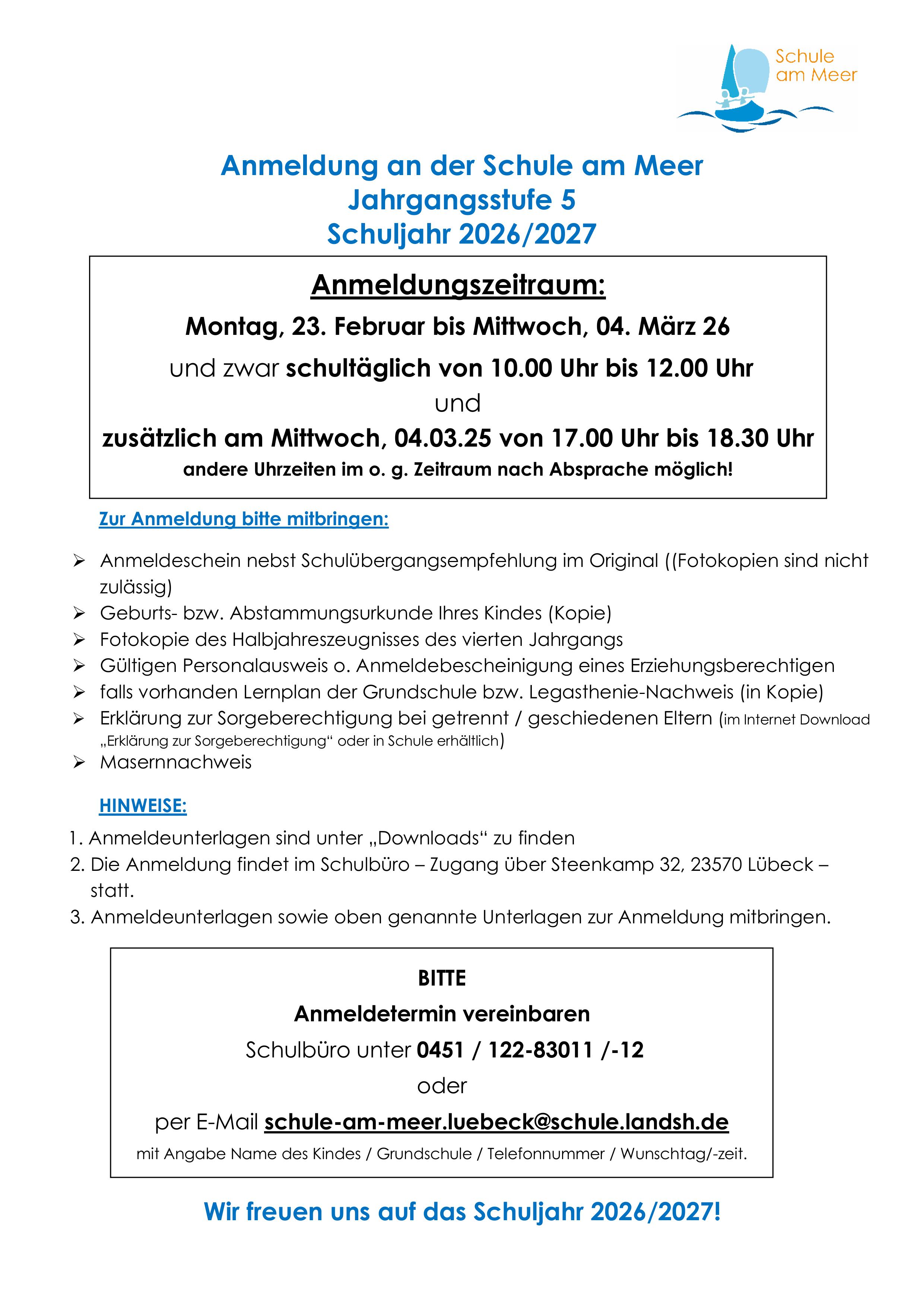 SaM TermineInfo Aufnahme Jg5 Sj 202526 HP1